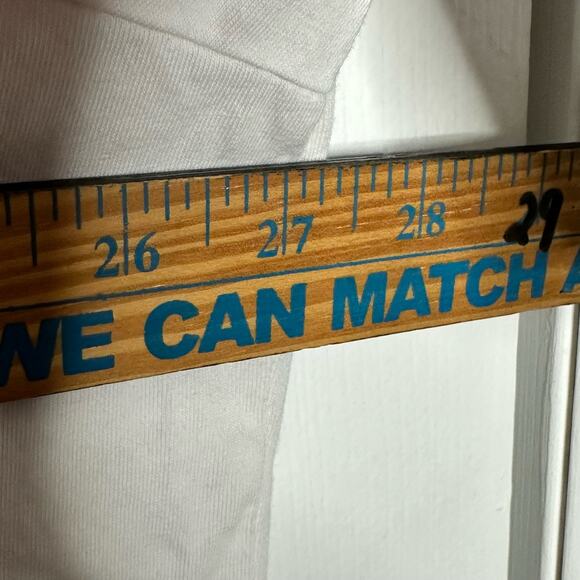 RALPH LAUREN WHITE V-neck Tunic boho beachy 3X - Picture 2 of 5